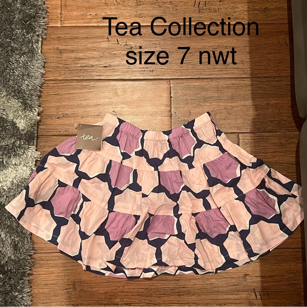 Tea Collection Pink and Purple Skirt new with tags